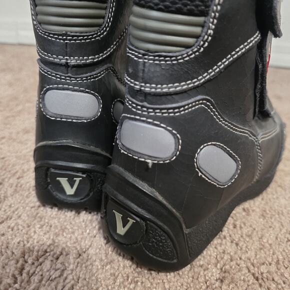 Vega Nitro Short Womens 6 Cruzing Steet Hwy Racing Motorcycle Biker Boots 7.5" - Picture 9 of 10